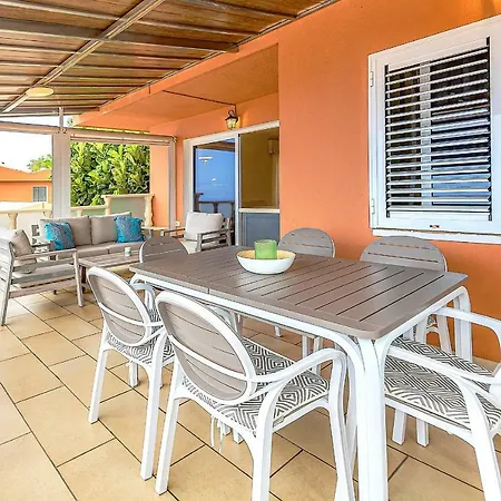 Daire Ocean Views - Private Terrace + Wifi Santa Úrsula
